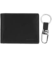 Steve Madden Mens RFID Leather Wallet Gift Set with Key Fob