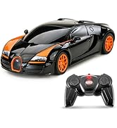 BEZGAR Bugatti Toy Car - Officially Licensed Bugatti Grand Sport Vitesse Remote Control Car,1:24 ...