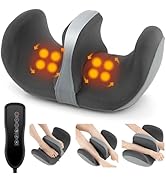 ARLIME Foot Massager with Heat, Electric Deep Kneading Waist Massager with Vibration for Pain Rel...