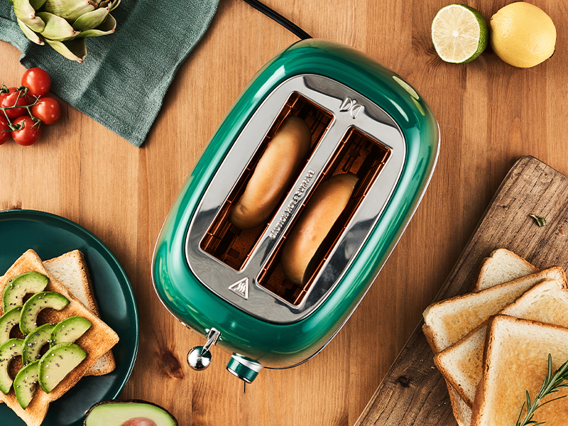 ROTER MOND 2 SLICE TOASTER