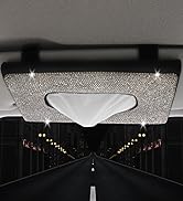 Bling Car Sun Visor Tissue Box