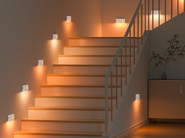 RGB motion sensor night light