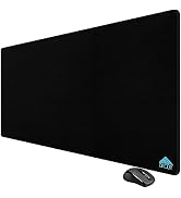 Cacoy Gaming Mouse Pad, 47.2”x23.6” Oversized Computer Desk Pad, Non-Slip Keyboard Mousepad with ...