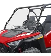 MDPROMCP RZR 200 Windshield Scratch-resisatant Vent Full Window Compatible with 2022 2023 2024 20...