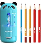 AFMAT Electric Pencil Sharpener, Fully Automatic, for 6.5-12mm Pencils | Rechargeable & Cordless,...
