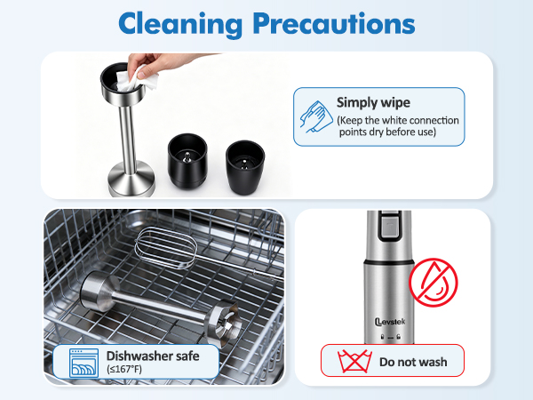 Cleaning Precautions