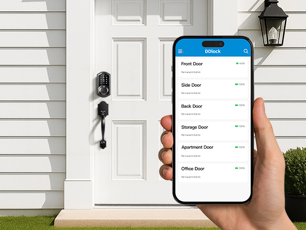smart door lock for front door