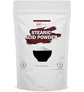 mGanna Stearic Acid Powder | 227 g / 0.5 lbs | Ideal for DIY Skincare, Candles and Soap Making