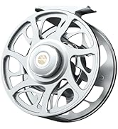 Ashconfish Fly Fishing Reel CNC-Machined Aluminum Alloy Fly Reel with 2+1BB Anti-Corrosion Bearin...