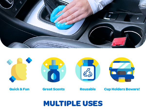gunk getter cleaning gel car cleaning keyboard intricate objects dust
