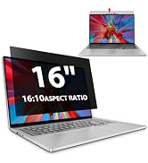 LUSA DESIGN Laptop Privacy Screen 16 Inch, Laptop Screen Privacy Shield 16:10 Aspect Ratio Anti-G...