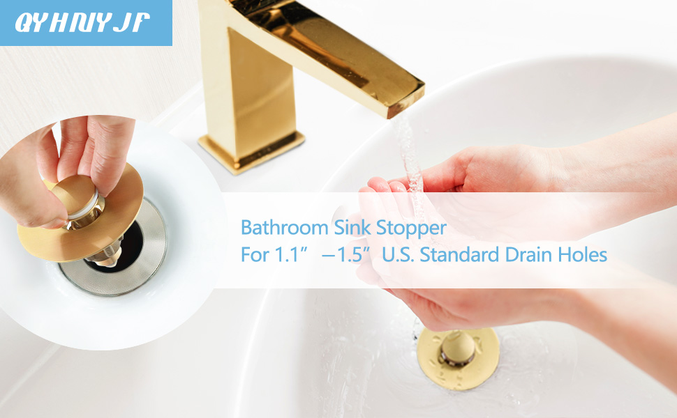 gold sink stopper