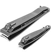 FiriKer Nail Clippers with Nail File,Fingernail Clipper,Toe Nail Clippers | Nail Clipper Set ( Gr...