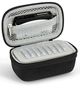 Stukkaze Small Memory Card Case with Plastic Cases - 8 Slot Holder, 4 Micro SD & 4 SD Cards - Wat...