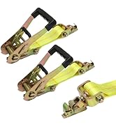 Boxer 2" Short End Ratchet with E-Track Idler Swivel - Tie-Down 2 Pack- E Track Car Tie Down Syst...