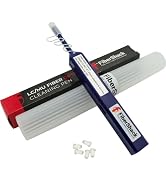 FiberShack - 1.25mm LC Fiber Cleaner Pen. 800+ Single Click Fiber Cleaner. Dual Fiber Optic Conne...