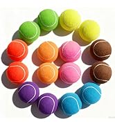 PoyPet 16-Pack Tennis Balls Bulk for Practice,Training and Beginners | Ideal for Dog Fetch,Chew a...