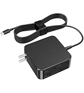 VRAVEK 65W Laptop Charger Compatible with Asus ZenBook 13 14 15 Chromebook Transformer ExpertBook...