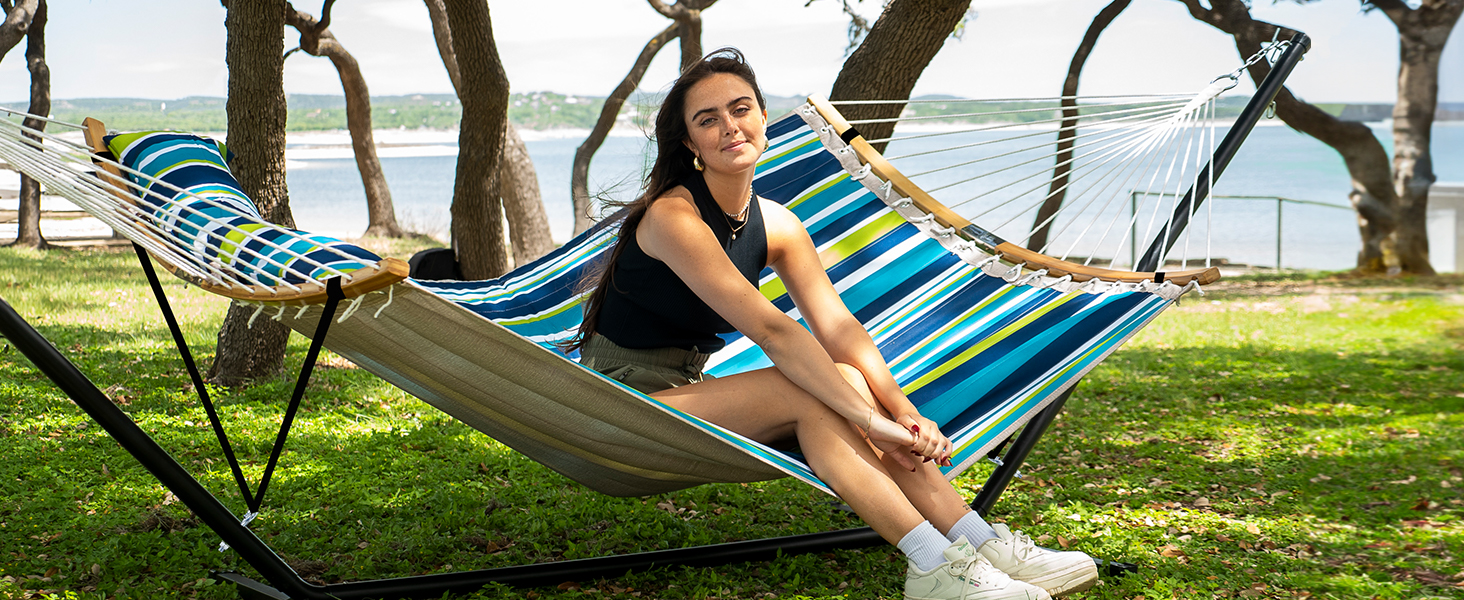 outdoor hammock