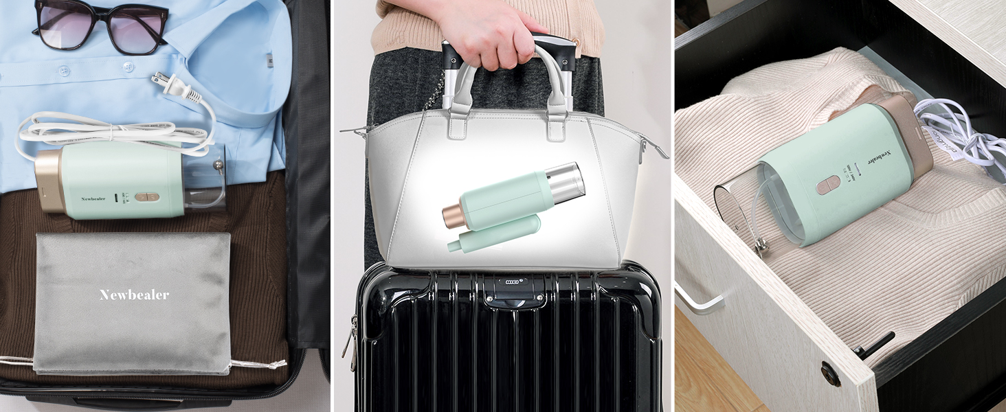 compact mini travel items clothes iron steam shirt press machine mini travel steamer for clothes