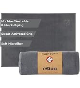 Manduka eQua Hand Towels - 16" | Rapid Moisture Activated Grip | Quick Drying, Soft Microfiber | ...