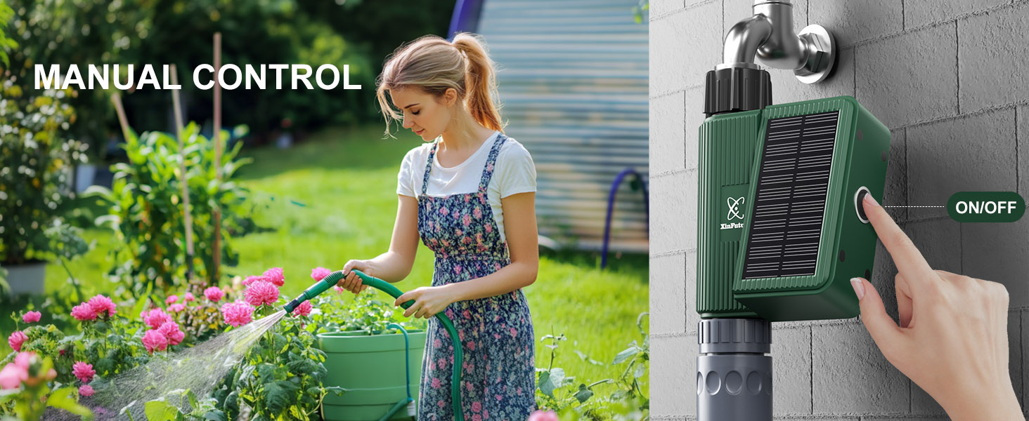 Smart WiFi Solar Sprinkler Timer