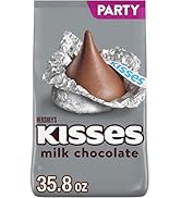 HERSHEY'S KISSES Milk Chocolate Candy Party Pack, 35.8 oz