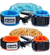 Anti Lost Wrist Link, Dr.meter 2 Pack Toddler Safety Leash with Key Lock, Reflective Child Walkin...