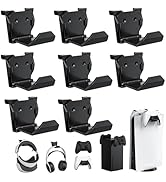 KUNSLUCK 8 Pack Controller Wall Mount for PS5, Xbox, Switch Controller,Wall Mount Stand for Contr...