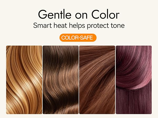 Vibrant, glossy color hair