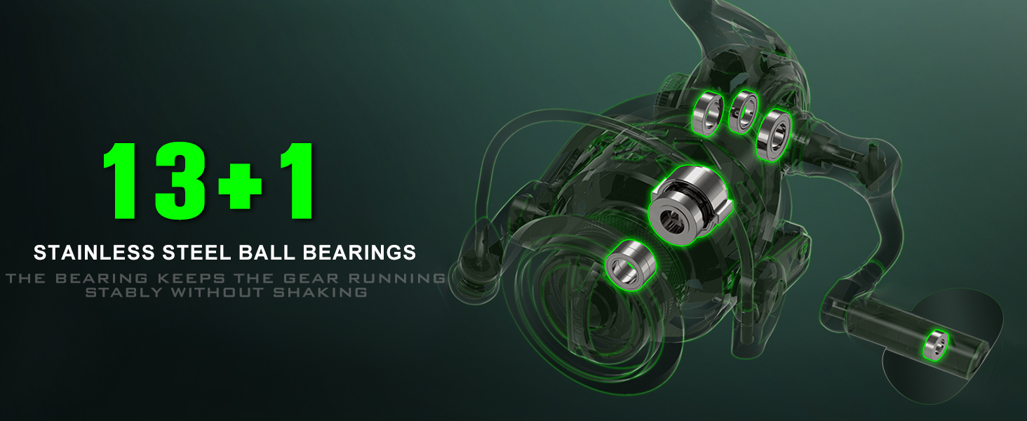 13+1 stainless steel ball bearings