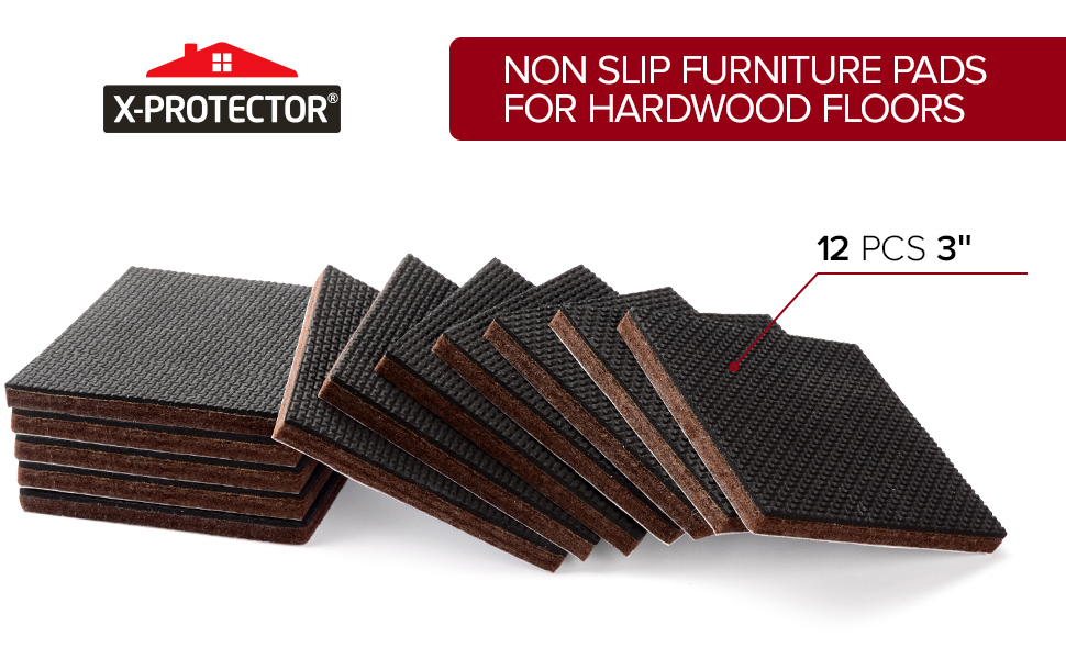 non-slip furniture pads