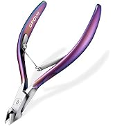 Cuticle Trimmer Cuticle Nippers Clippers Stainless Steel Hangnail Remover Extremely Sharp Cutter ...