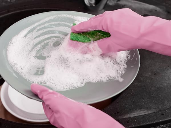 dishwashing gloves