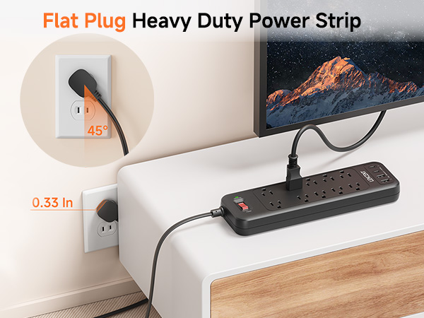 2 Prong to 3 Prong Outlet Adapter