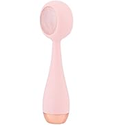 PMD Clean Pro RQ - Smart Facial Cleansing Device with Silicone Brush & Rose Quartz Gemstone