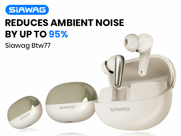 In-Ear Bluetooth Headset True Wireless Earbuds 70 Hours Playtime IPX5 Wireless Bluetooth Earbuds