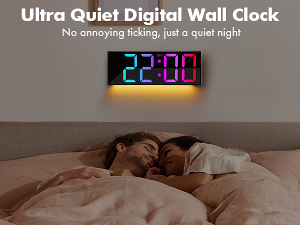 Digital Wall Clock