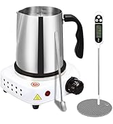 SAEUYVB Candle Making Kit,Candle Making Supplies,Candle Making Kit with Hot Plate,Candle Making S...