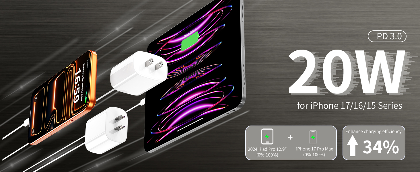 iphone 17 16 pro max charger block iphone 16pro charger iphone 16 wall charger