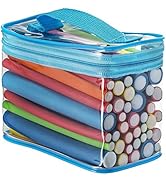 Pinkiou Hair Curlers Rollers Flexi Rods 42 Pack - Heatless Hair Curlers with Bag, 7 Sizes Flexibl...