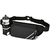 YIXIUTEN Fanny Pack with Water Bottle Holder for Men Women – Large Hiking Fanny Pack with Adjusta...