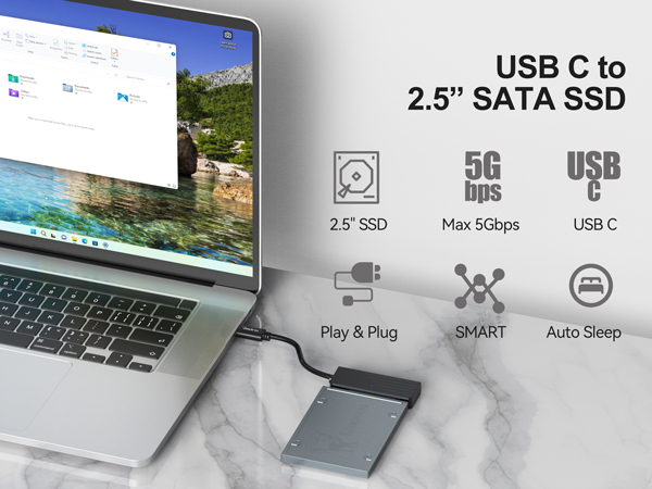 sata usb c adapter
