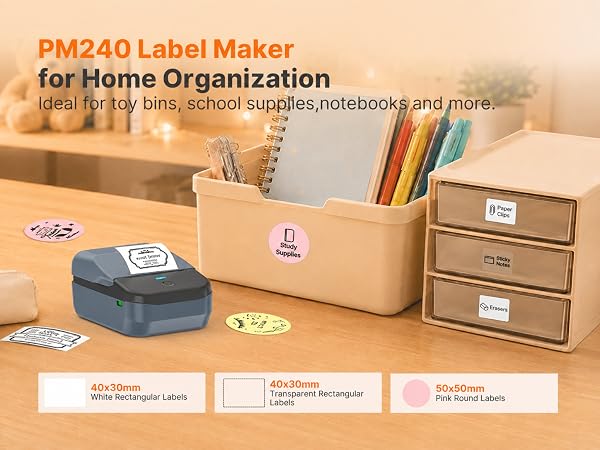 label maker machine with tape label printer thermal printer sticker printer thermal label printer