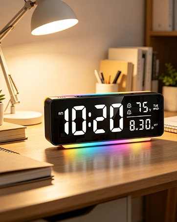 Alarm Clock Battery Operated