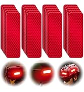 PHIXBEAR 20 Pcs Super Reflection Reflective Stickers Made of 3M DG3, Safety Reflective Tape for C...