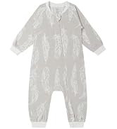 Nest Designs Ultra Soft One Piece Zip Long Sleeve Footless Sleeper