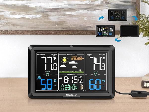 weather stations wireless indoor outdoor multiple sensors