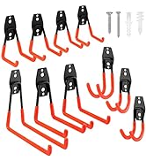 ValueMax Garage Hooks, Heavy Duty Tool Organizer Wall Mount, Steel Tool Holders Rack Organization...