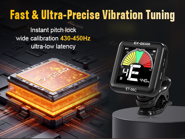 guitar tuner clip on